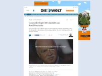 Bild zum Artikel: Flüchtlingskrise: Gauweiler legt CSU Austritt aus Koalition nahe