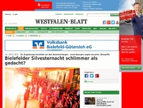 Bild zum Artikel: Bielefeld: Bielefelder Silvesternacht schlimmer als gedacht?