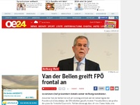 Bild zum Artikel: Van der Bellen greift FPÖ frontal an