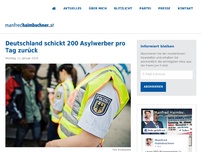 Bild zum Artikel: Deutschland schickt 200 Asylwerber pro Tag zurück