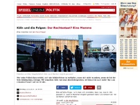 Bild zum Artikel: Köln und die Folgen: Der Rechtsstaat? Eine Memme