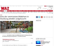 Bild zum Artikel: Zwei Mädchen (12 und 13) werden in Duisburg vermisst