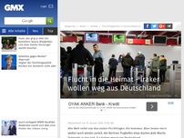 Bild zum Artikel: Flucht in die Heimat - Iraker wollen weg aus Deutschland