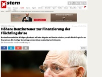 Bild zum Artikel: Schäuble-Äußerung: Höhere Benzinsteuer wegen der Flüchtlingskrise
