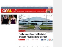 Bild zum Artikel: Erstes Austro-Hallenbad erlässt Flüchtlings-Verbot