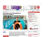 Bild zum Artikel: Mehr Sex-Übergriffe in heimischen Schwimmbädern