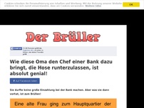 Bild zum Artikel: Wie diese Oma den Chef einer Bank dazu bringt, die Hose runterzulassen, ist absolut genial!