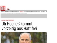 Bild zum Artikel: Ex-Bayern-Präsident - Hoeneß kommt vorzeitig aus Haft frei