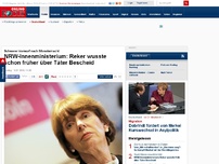 Bild zum Artikel: Schwerer Vorwurf nach Silvesternacht - NRW-Innenministerium: Reker wusste schon früher über Täter Bescheid