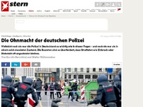 Bild zum Artikel: Flüchtlinge, Hooligans, Silvester: Die Ohnmacht der deutschen Polizei
