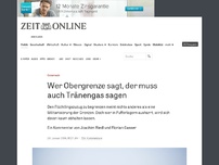 Bild zum Artikel: Österreich: Wer Obergrenze sagt, der muss auch Tränengas sagen