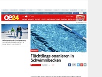 Bild zum Artikel: Flüchtlinge onanieren in Schwimmbecken