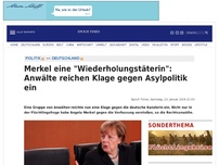 Bild zum Artikel: Merkel eine 'Wiederholungstäterin': Anwälte reichen Klage gegen Asylpolitik ein
