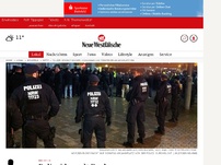 Bild zum Artikel: Bielefeld: Polizei kesselt Rocker, Hooligans und Türsteher am Jahnplatz ein