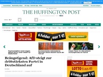 Bild zum Artikel: Beängstigend: AfD steigt zur drittstärksten Partei in Deutschland auf