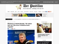 Bild zum Artikel: Effenberg zu Nackt-Skandal: 'Wir wollten doch nur eine neue Freistoßvariante einüben'
