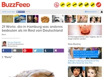 Bild zum Artikel: 21 Worte, die in Hamburg was anderes bedeuten als im Rest von Deutschland