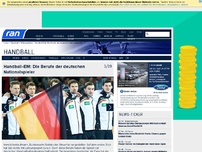 Bild zum Artikel: Das sind die Berufe der deutschen Handball-Helden
