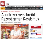 Bild zum Artikel: Mit Boykott gedroht - Apotheker (ver)schreibt gegen Fremdenhass