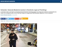 Bild zum Artikel: Schweden: Dutzende Maskierte machen in Stockholm Jagd auf Flüchtlinge
