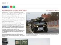 Bild zum Artikel: Was macht die US-Army in Sachsen?
