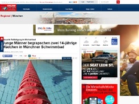 Bild zum Artikel: Sexuelle Belästigung im Michaelibad - Junge Männer begrapschen zwei 14-jährige Mädchen in Münchner Schwimmbad