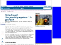 Bild zum Artikel: Schock nach Vergewaltigung einer 17-Jährigen