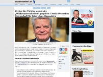 Bild zum Artikel: Verbot der Vielehe wurde der „Willkommenskultur“ geopfert: Gauck übernahm Patenschaft für Kind eines Bigamisten