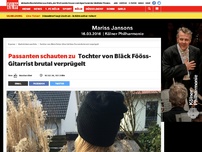 Bild zum Artikel: Tochter von Bläck Fööss-Gitarrist brutal verprügelt