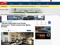 Bild zum Artikel: Eskalation in der Hauptstadt - 'Werden linkem Mob nicht Straße überlassen': Politik entsetzt über Berlin-Randale