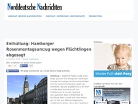 Bild zum Artikel: Enthüllung: Hamburger Rosenmontagsumzug wegen Flüchtlingen abgesagt