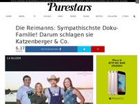 Bild zum Artikel: Die Reimanns: Sympathischste Doku-Familie! Darum schlagen sie Katzenberger & Co.