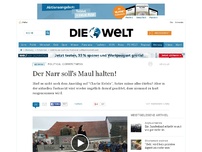 Bild zum Artikel: Political Correctness: Der Narr soll's Maul halten!