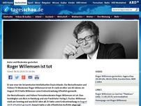 Bild zum Artikel: Roger Willemsen im Alter von 60 Jahren gestorben