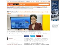 Bild zum Artikel: ZDF-Moderatorin: Gericht verbietet Hasskommentare gegen Dunja Hayali