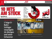 Bild zum Artikel: 5 feige U-Bahn-Schläger verprügeln 26-Jährigen und seine Schwester