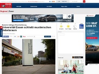 Bild zum Artikel: Studenten beklagen Einschüchterung - Universität Essen schließt muslimischen Gebetsraum