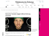 Bild zum Artikel: Deutscher Youtuber wegen Volksverhetzung verurteilt