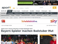 Bild zum Artikel: Bayern-Spieler machen Badstuber Mut