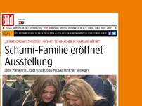 Bild zum Artikel: „Der Rekordweltmeister“ - Schumi-Familie eröffnet Ausstellung