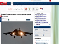 Bild zum Artikel: Medienbericht - Bei Syrien-Einsatz: Russische Kampfjets verfolgen deutsche Tornados