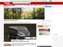 Bild zum Artikel: Volkswagen T1 Revival Concept: Hallo VW, so geht Retro-Bulli