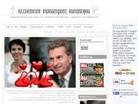 Bild zum Artikel: Petry macht Oettinger Heiratsantrag, damit er sich endlich erschießt