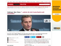 Bild zum Artikel: Oettinger über Petry: '...würde ich mich heute Nacht noch erschießen'