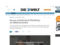 Bild zum Artikel: Gesundheitssystem: Kassen entsteht durch Flüchtlinge ein Milliardendefizit