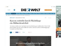 Bild zum Artikel: Hohe Kosten: Krankenkassen droht Milliardendefizit wegen Flüchtlingen