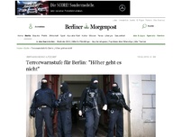 Bild zum Artikel: Verfassungsschutzchef: Terrorwarnstufe für Berlin: „Höher geht es nicht“