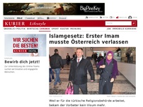 Bild zum Artikel: Erster Imam musste Österreich verlassen