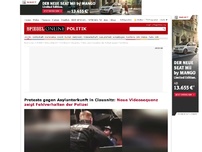 Bild zum Artikel: Proteste gegen Asylunterkunft in Clausnitz: Neue Videosequenz zeigt Fehlverhalten der Polizei