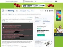 Bild zum Artikel: Krypto-Trojaner Locky wütet in Deutschland: Über 5000 Infektionen pro Stunde